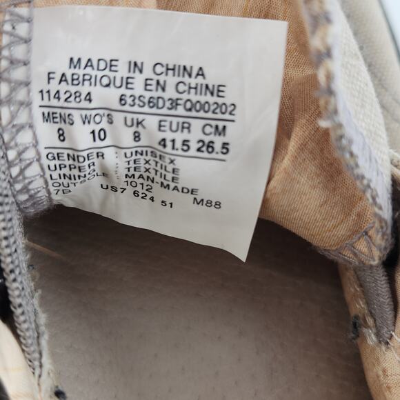 Converse Chuck Taylor John Varvatos Slip On No Lace Sneakers Unisex Tan M8 W10 - Picture 7 of 9